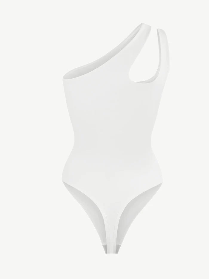 Slimming One-Shoulder Bodysuit
