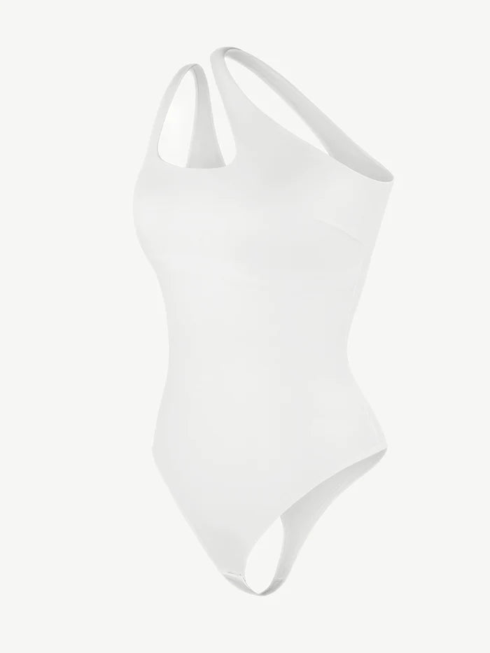 Slimming One-Shoulder Bodysuit