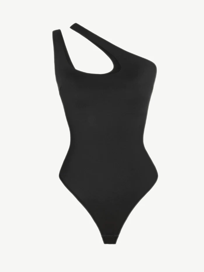 Slimming One-Shoulder Bodysuit