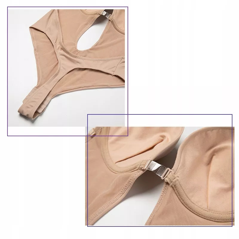 Seamless U-Plunge Thong Bodysuit