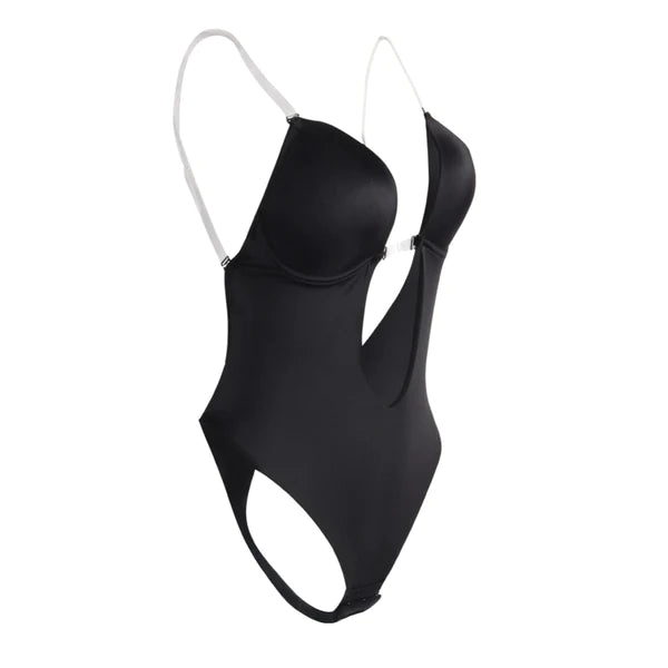 Seamless U-Plunge Thong Bodysuit